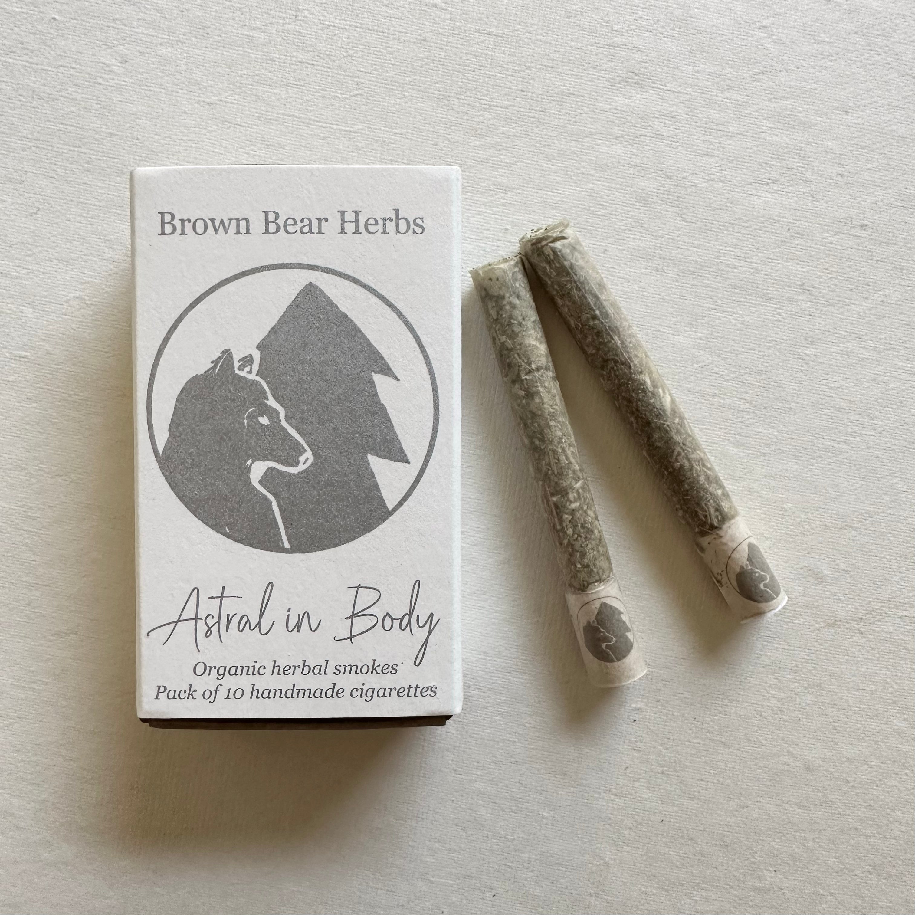 Astral In Body Classic Herbal Cigarettes