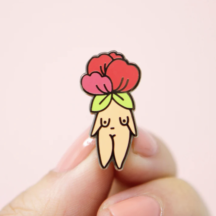Flower Female Pins
