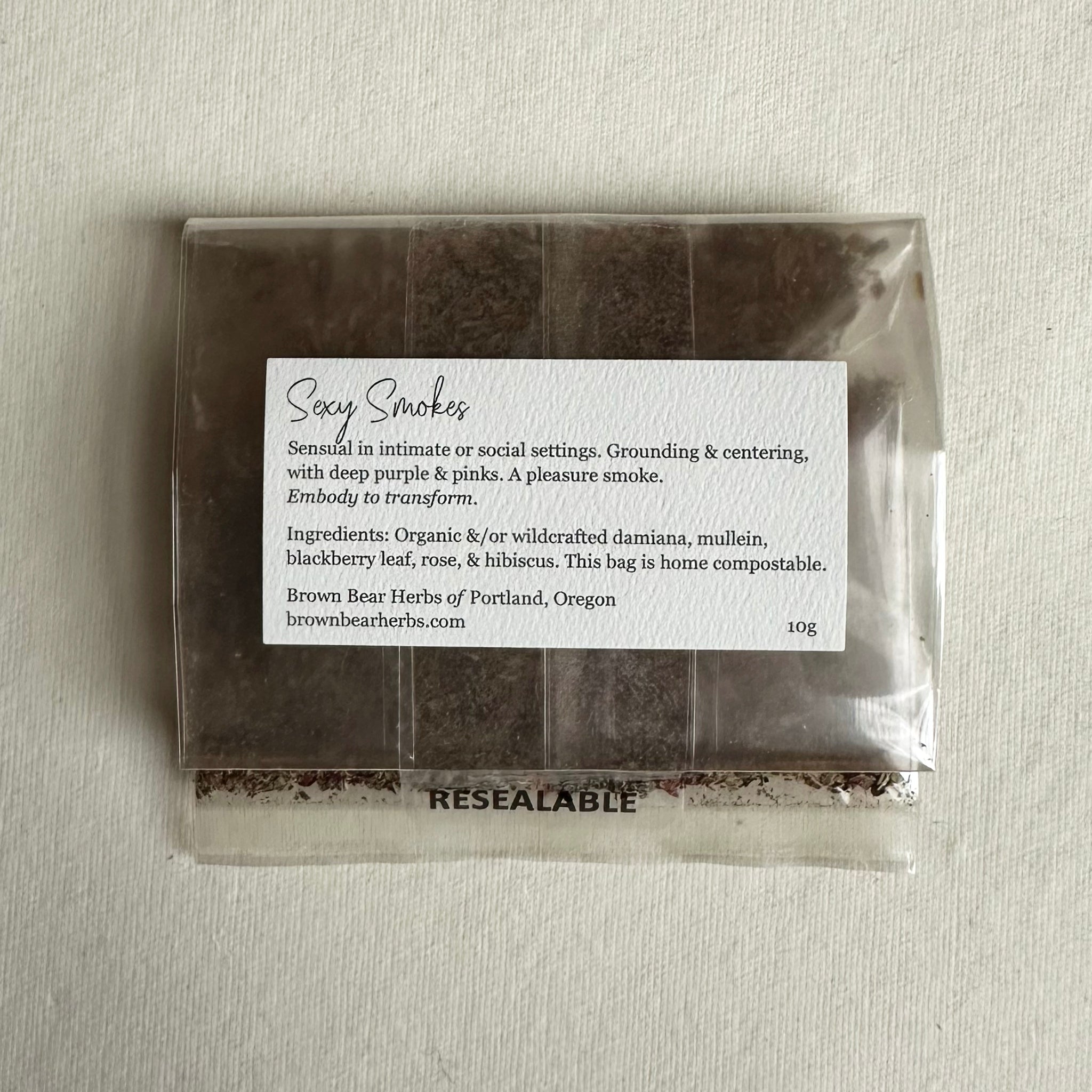 Sexy Smokes Roll Your Own Herbal Smoking Blend or Tea