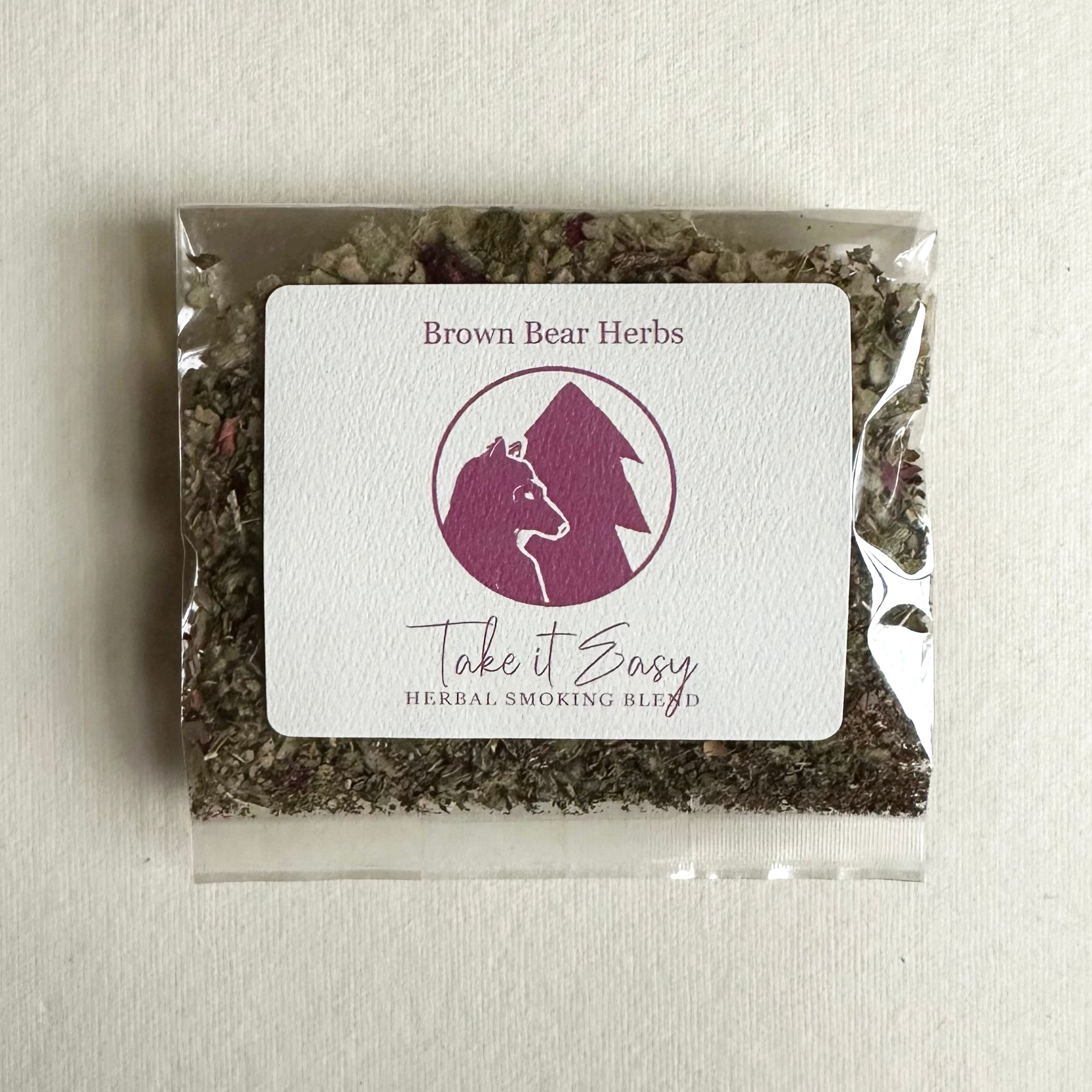 Take It Easy Roll Your Own Herbal Smoking Blend or Tea