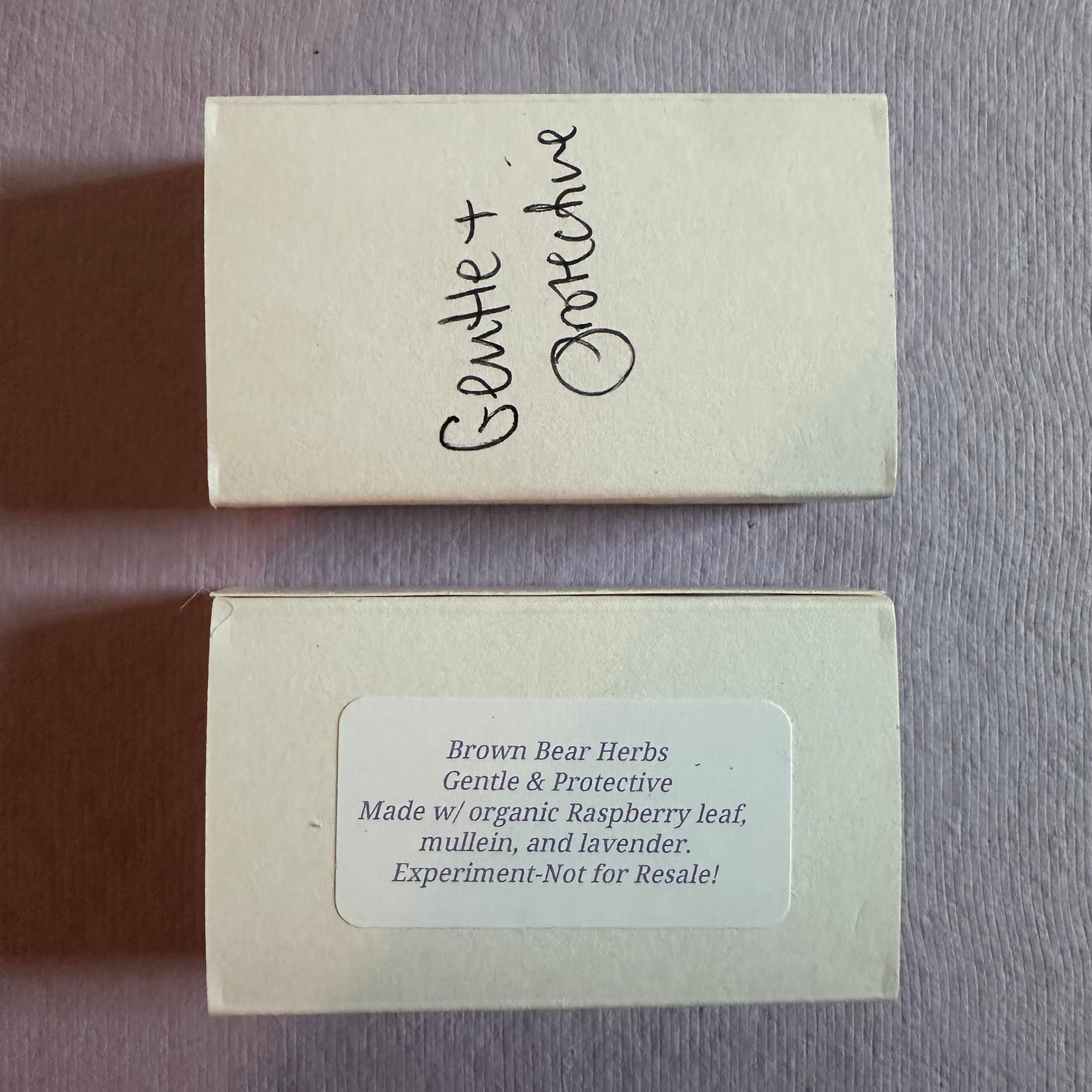 Gentle & Protective--Filtered Herbal Cigarette Experiment