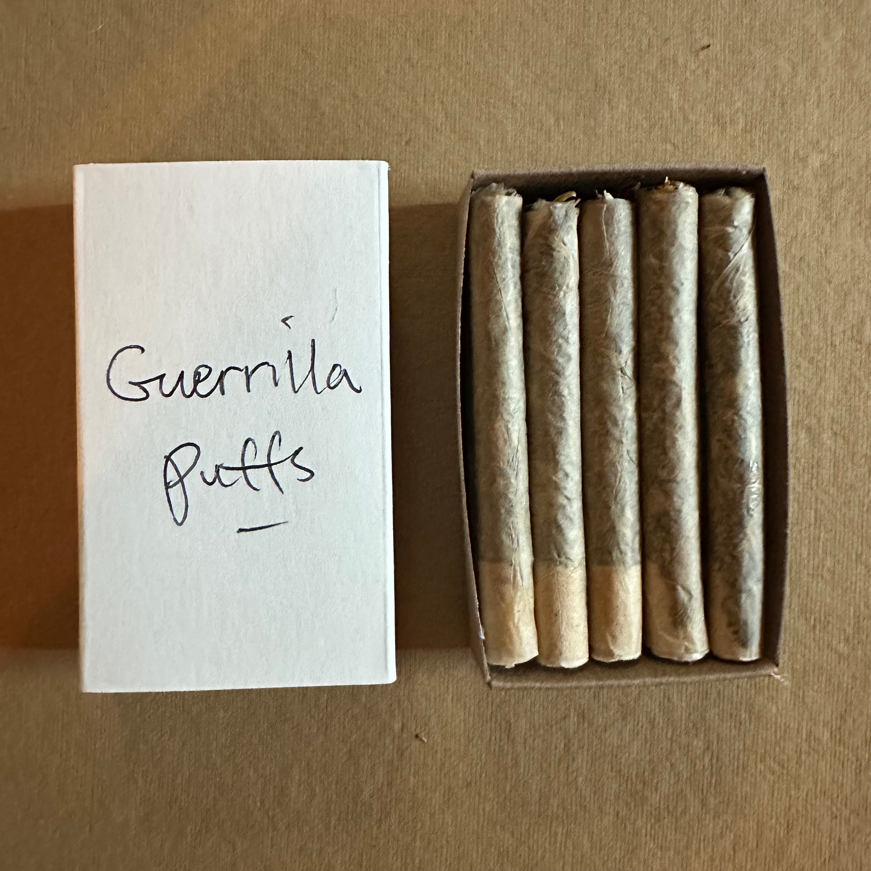 Guerrilla Puffs--Filtered Experimental!