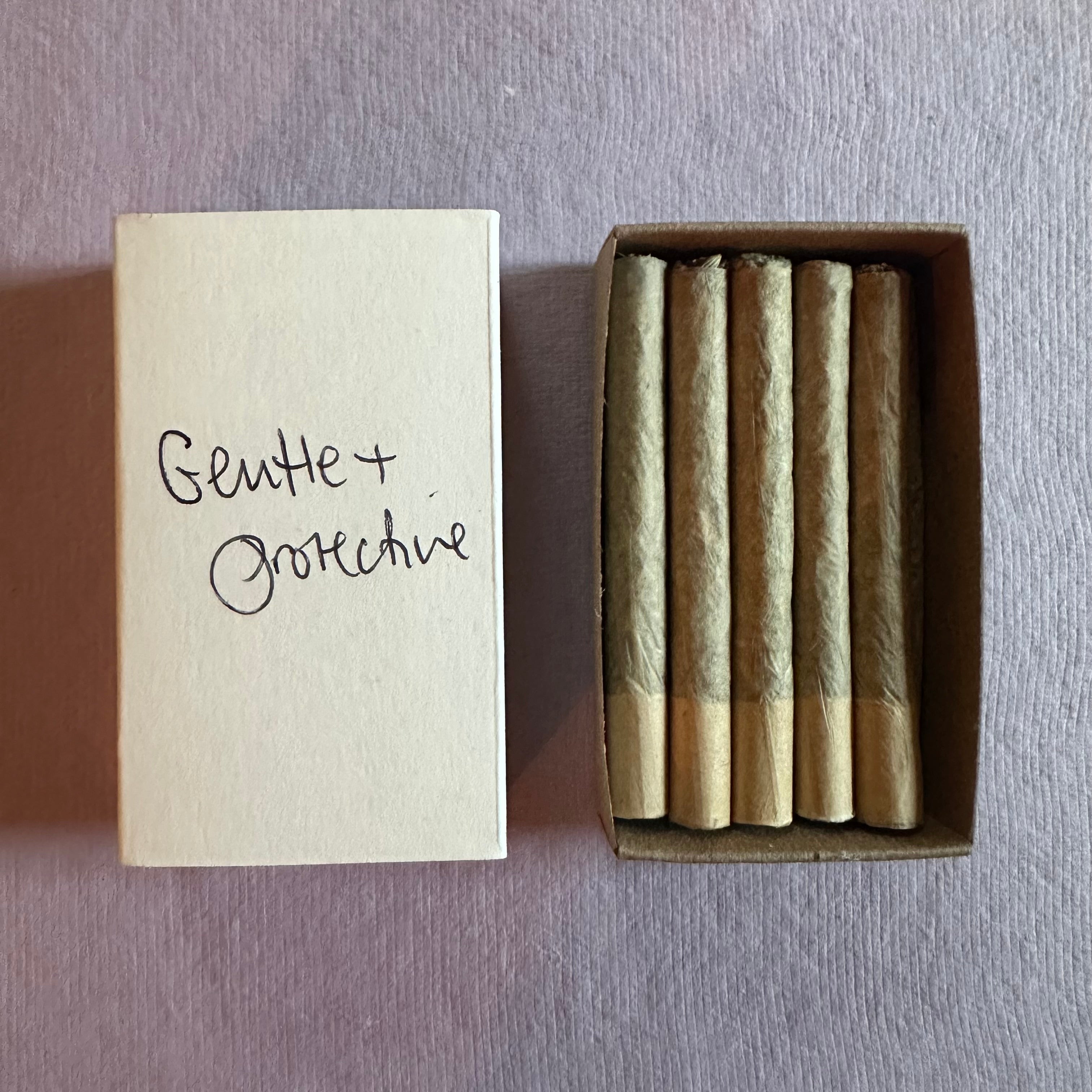 Gentle & Protective--Filtered Herbal Cigarette Experiment
