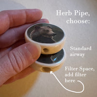 Chilling Bear Pocket Pipe for Smoking Herbs