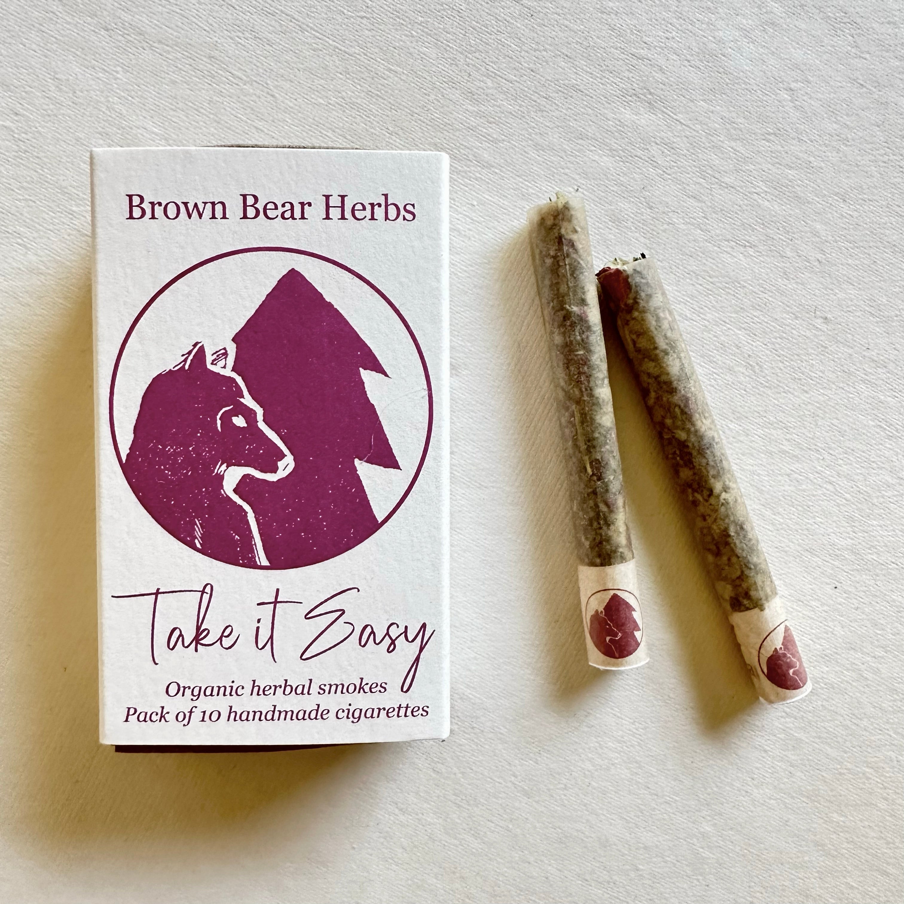 Clear Mind Roll Your Own Herbal Smoking Blend or Tea – Brown Bear Herbs