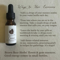 *DIY Gem and Flower Essence Combination