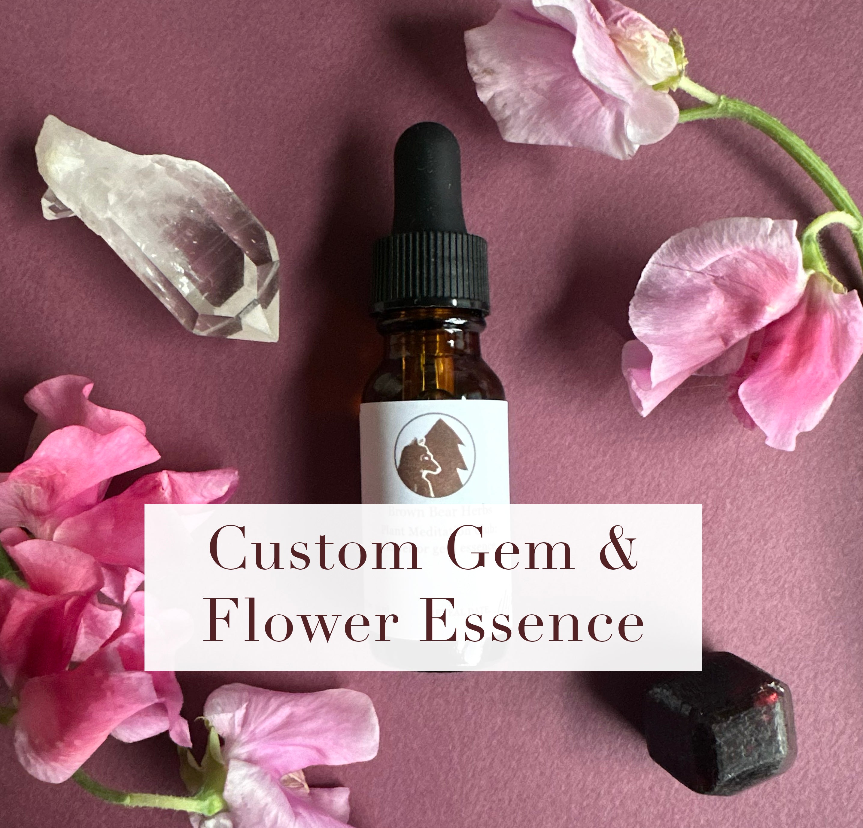 Custom Gem and Flower Essence Consultation