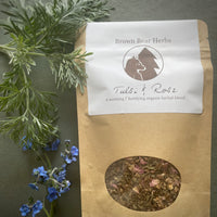 Tulsi & Rose-Adrenal Support Tea (Holy Basil and Rose)